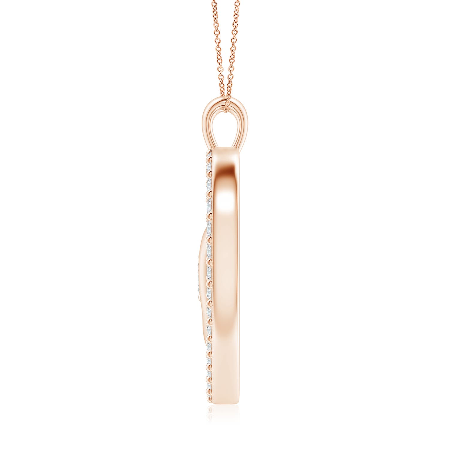 G, VS2 / 2 CT / 14 KT Rose Gold