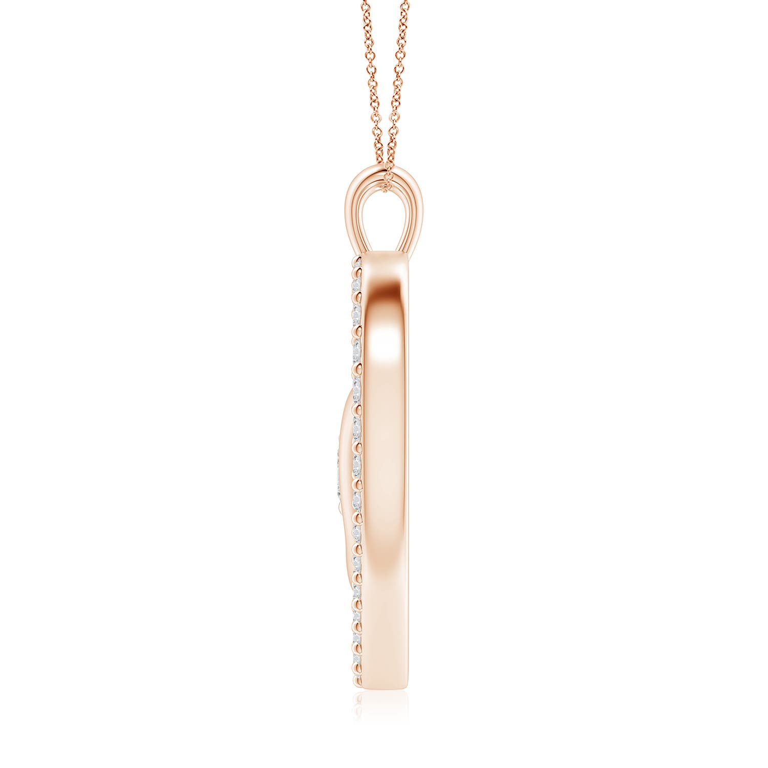 H, SI2 / 2 CT / 14 KT Rose Gold