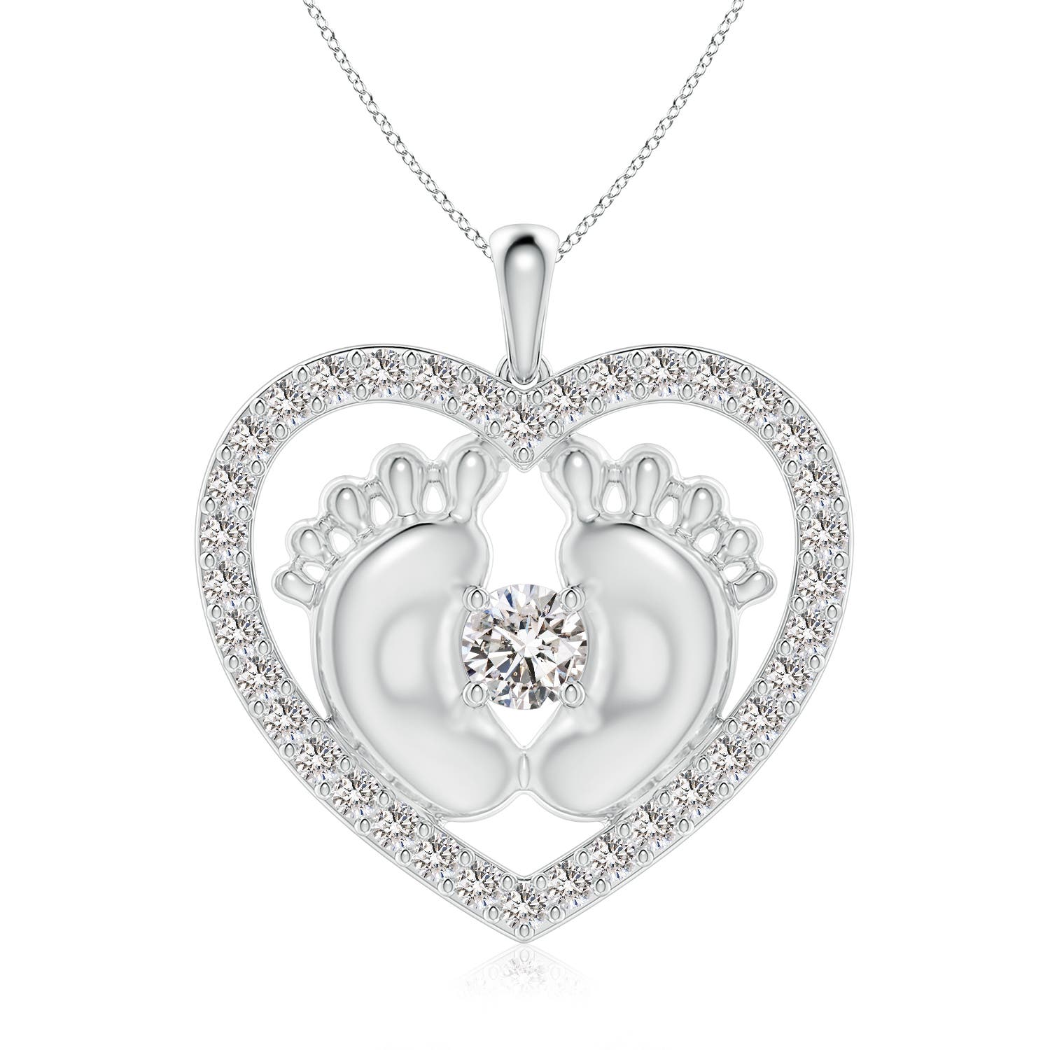 I-J, I1-I2 / 2 CT / 14 KT White Gold