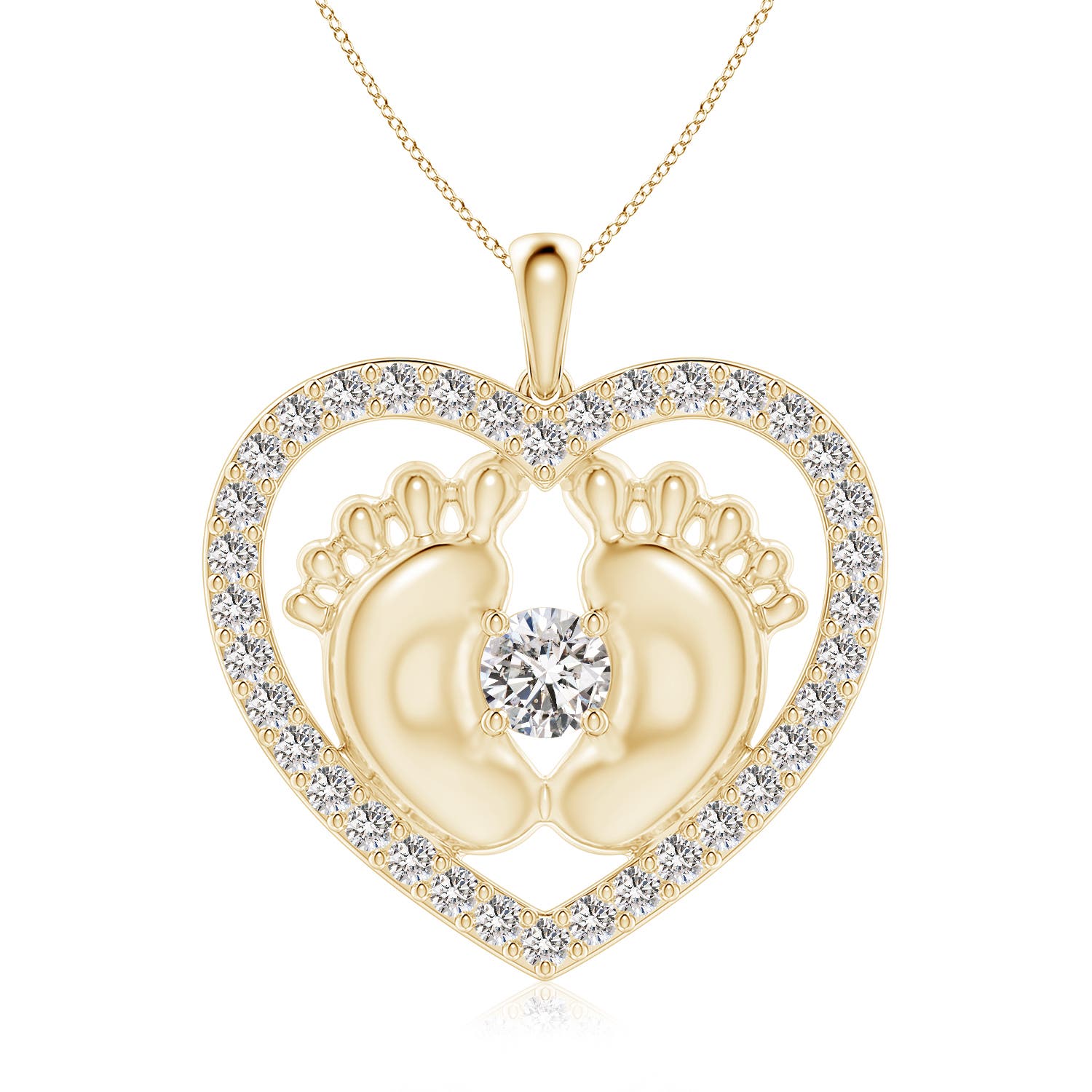 I-J, I1-I2 / 2 CT / 14 KT Yellow Gold