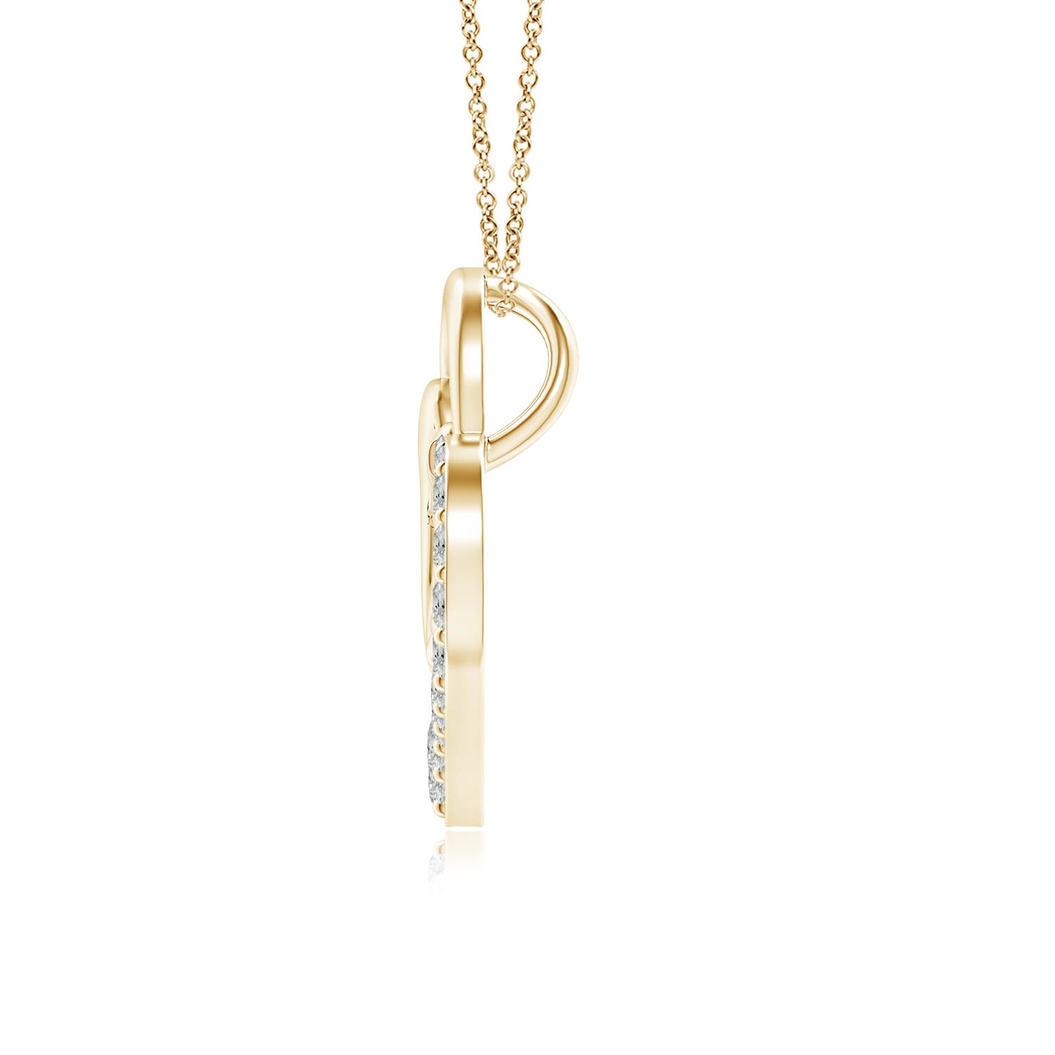 K, I3 / 0.11 CT / 14 KT Yellow Gold