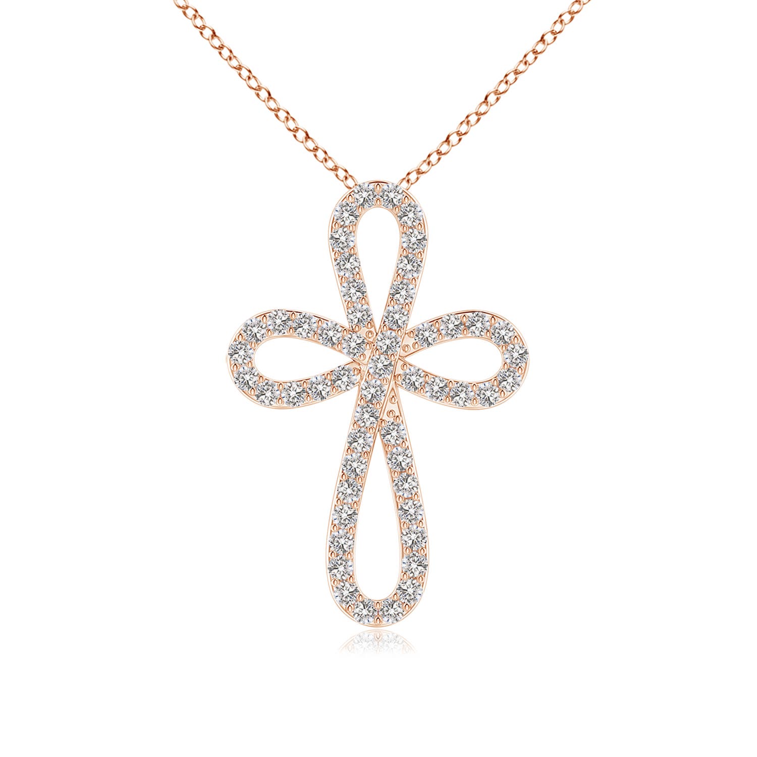 I-J, I1-I2 / 0.21 CT / 14 KT Rose Gold