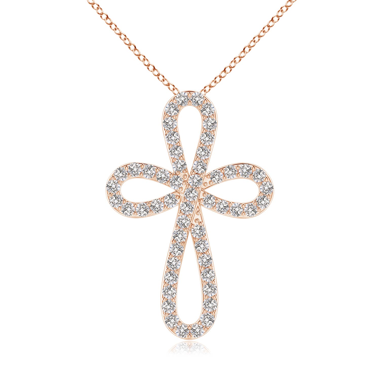 I-J, I1-I2 / 0.27 CT / 14 KT Rose Gold