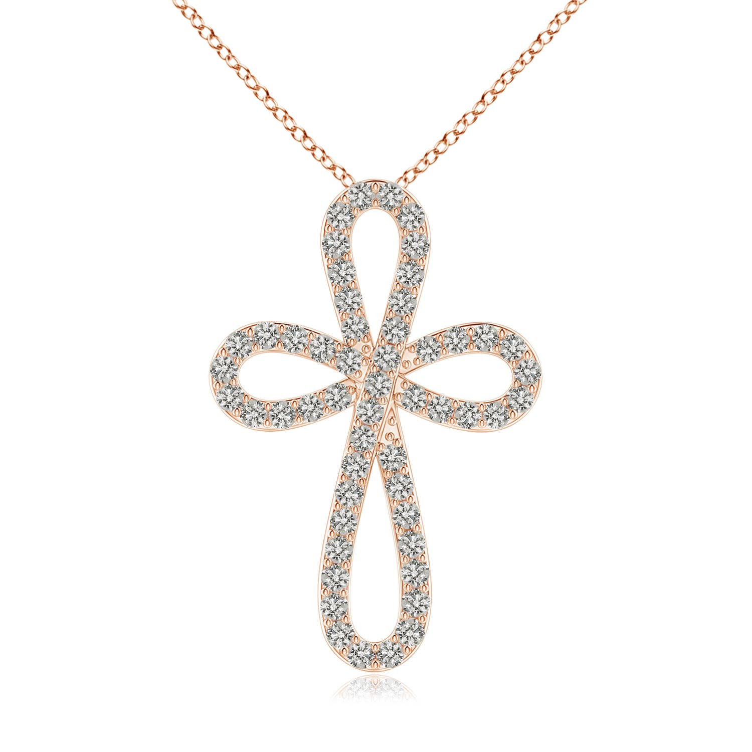 K, I3 / 0.27 CT / 14 KT Rose Gold