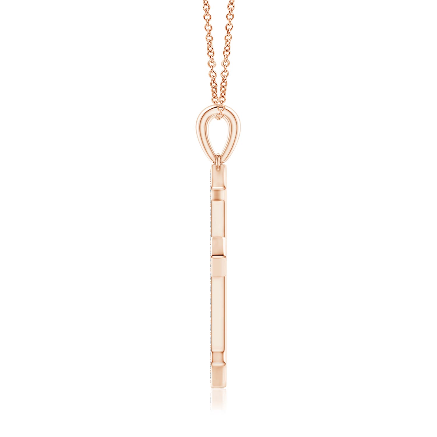 H, SI2 / 0.17 CT / 14 KT Rose Gold