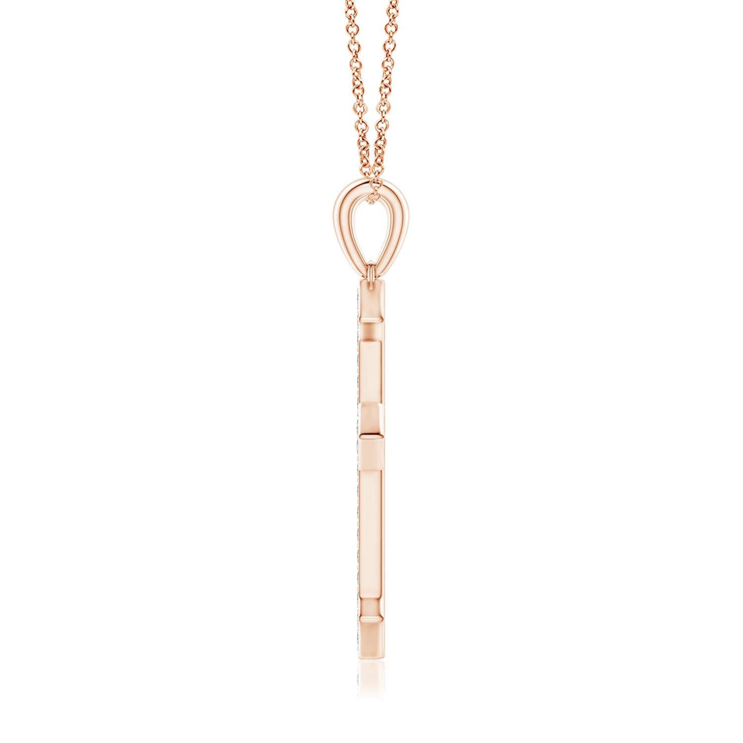 K, I3 / 0.17 CT / 14 KT Rose Gold