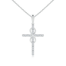 Cross Platinum Diamond Pendants