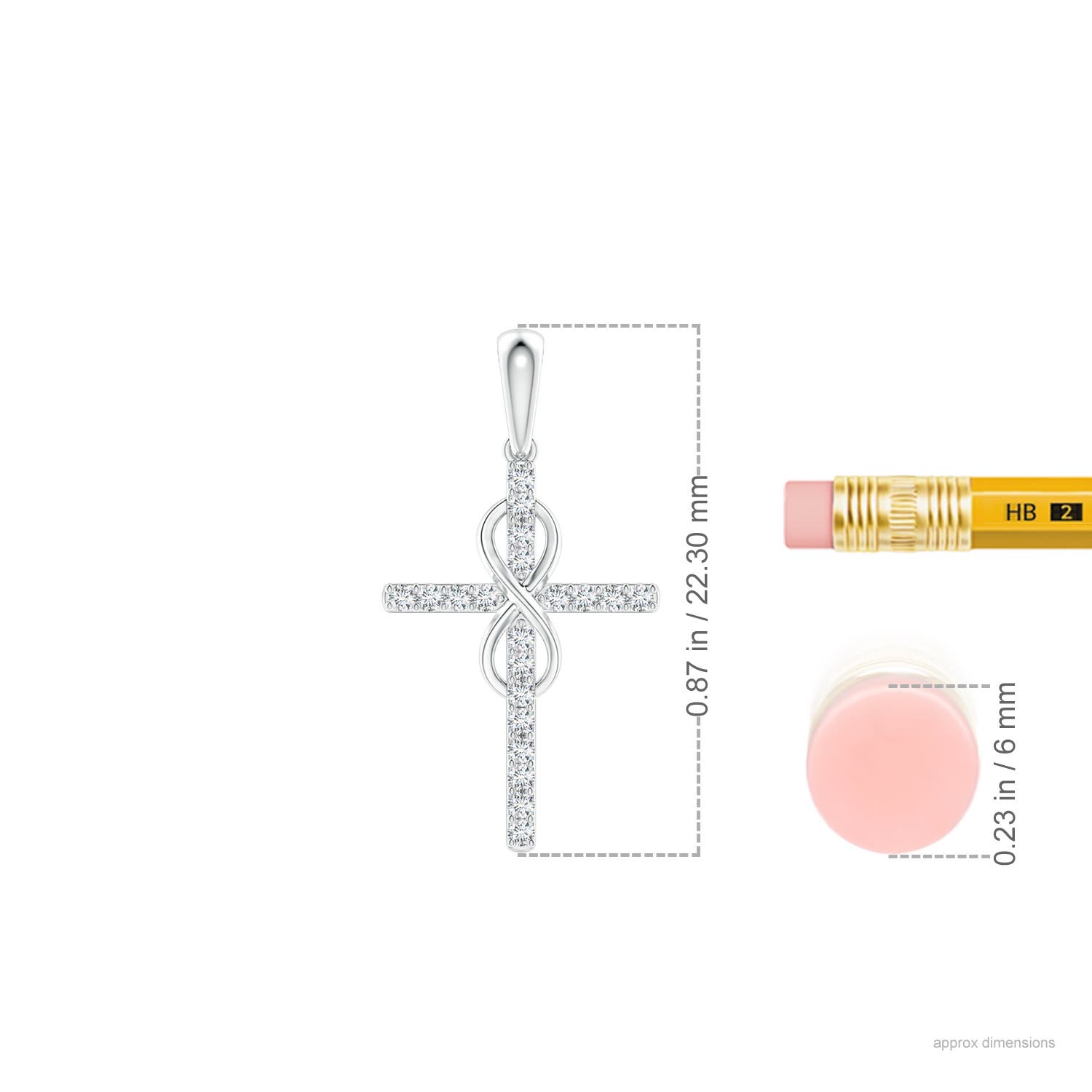 G, VS2 / 0.1 CT / 14 KT White Gold