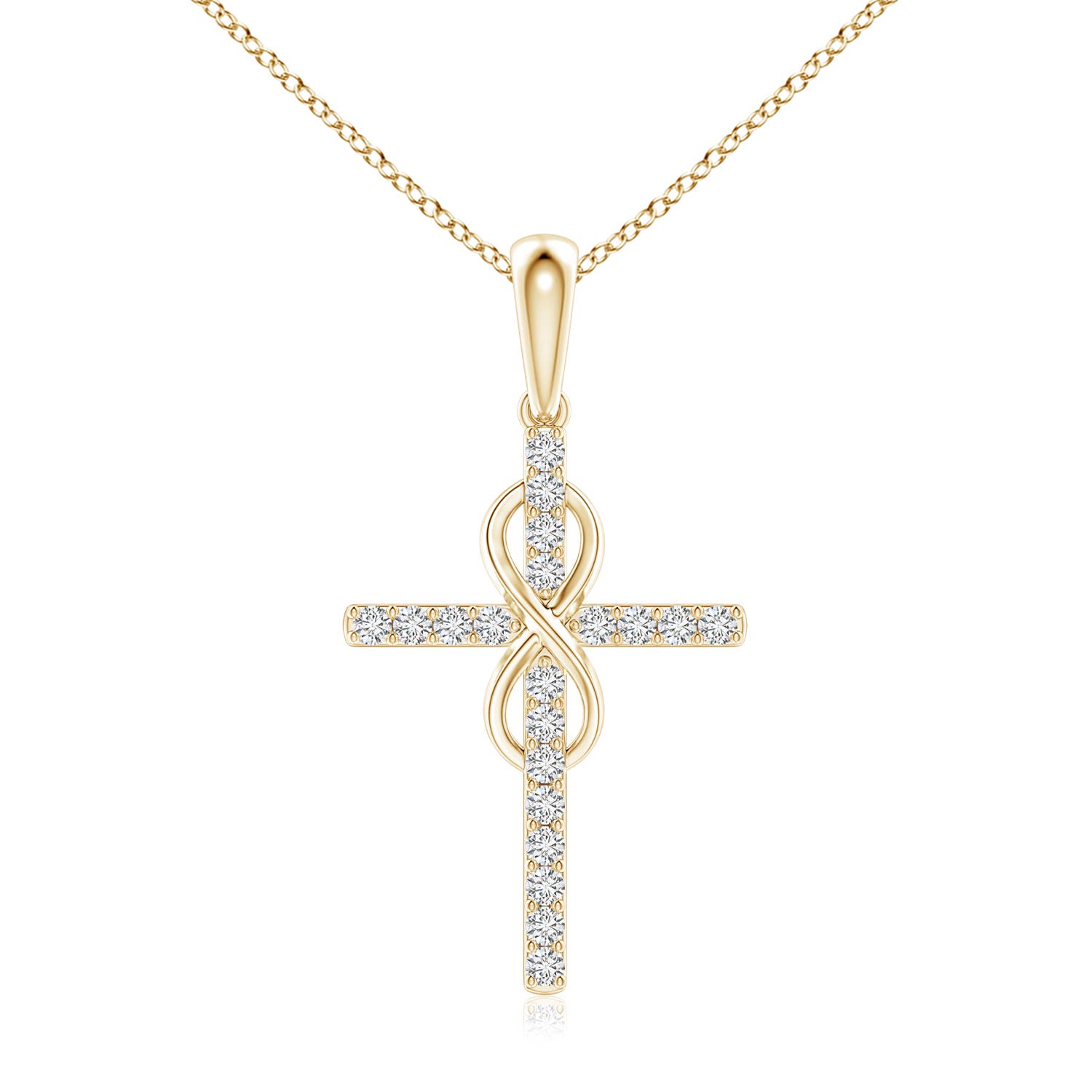 H, SI2 / 0.1 CT / 14 KT Yellow Gold