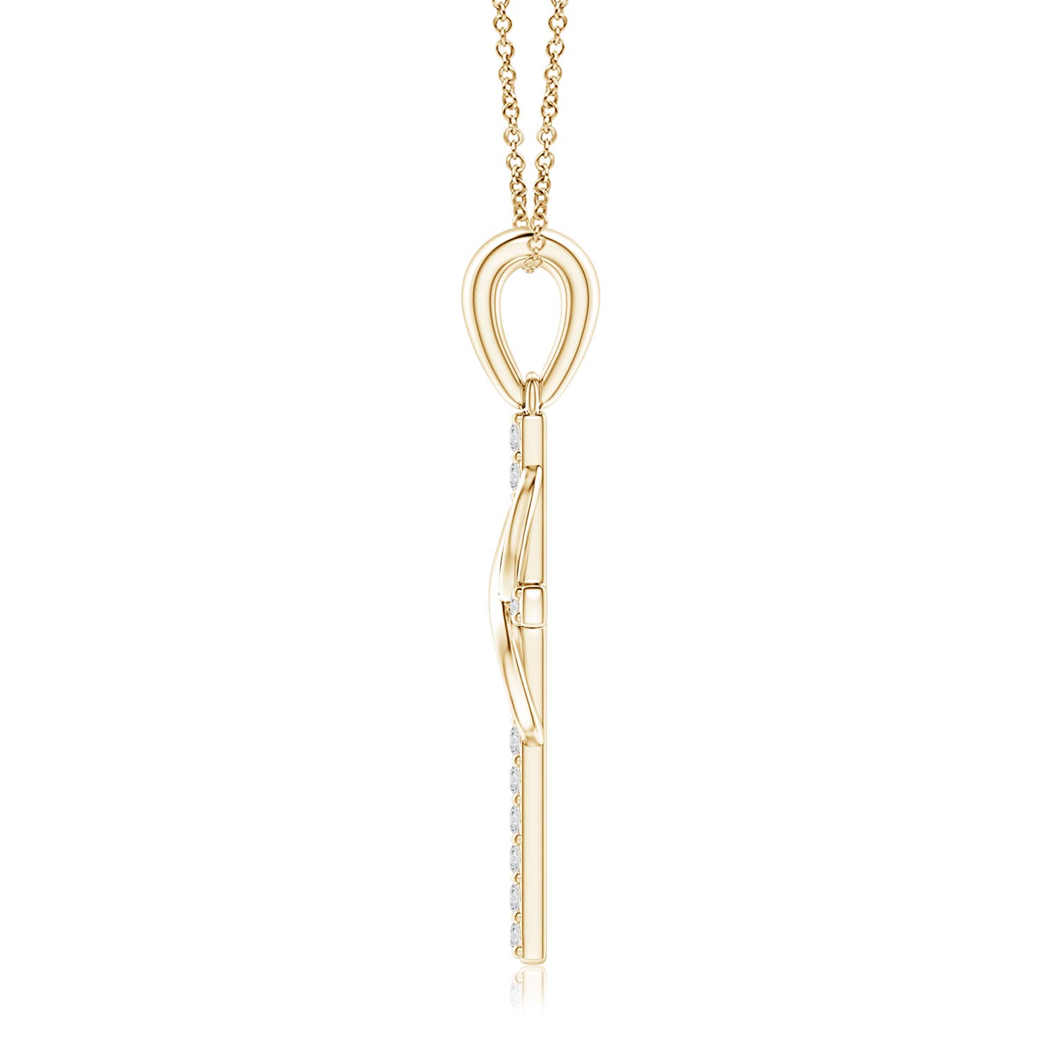 H, SI2 / 0.1 CT / 14 KT Yellow Gold