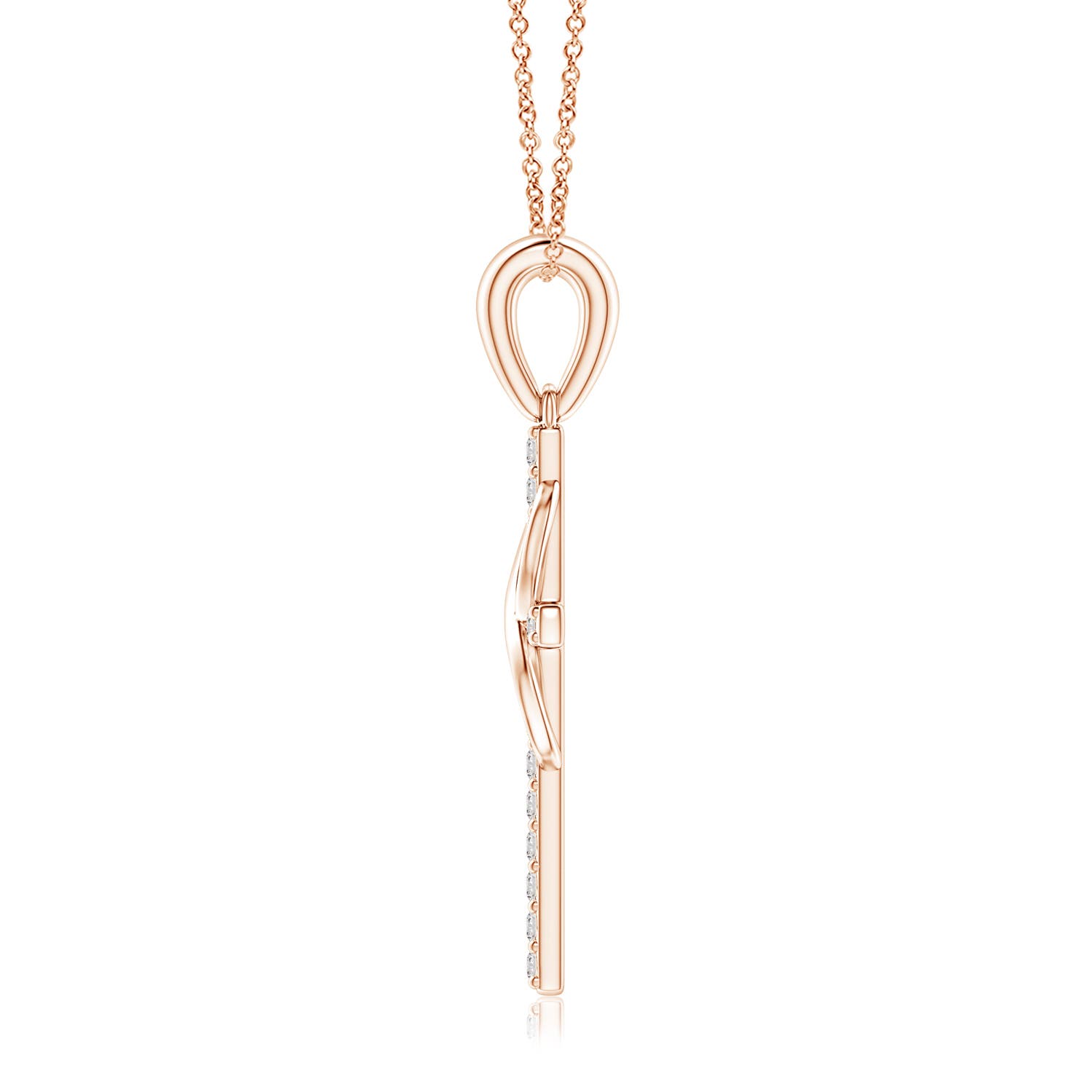 I-J, I1-I2 / 0.1 CT / 14 KT Rose Gold