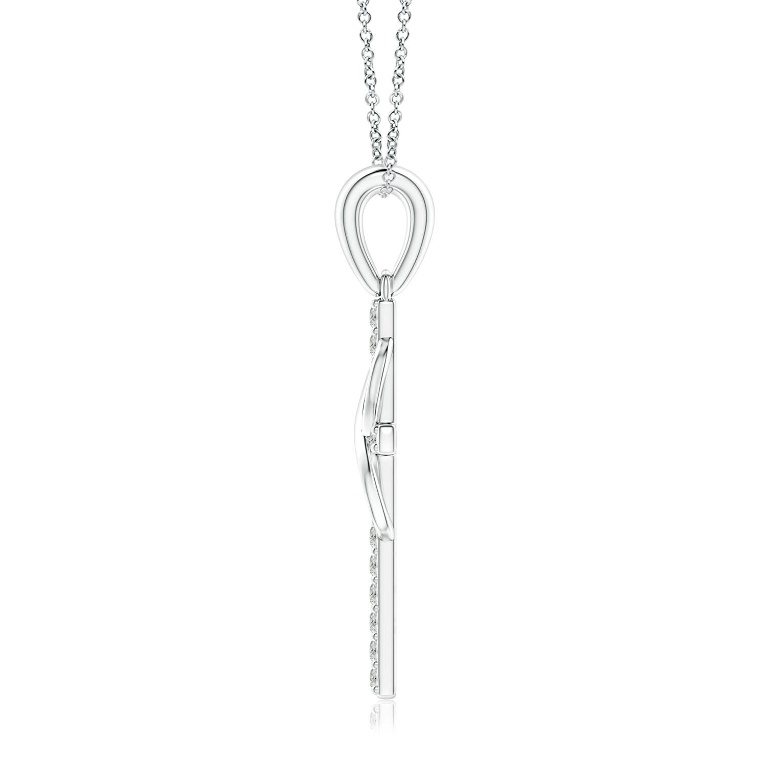 K, I3 / 0.1 CT / 14 KT White Gold