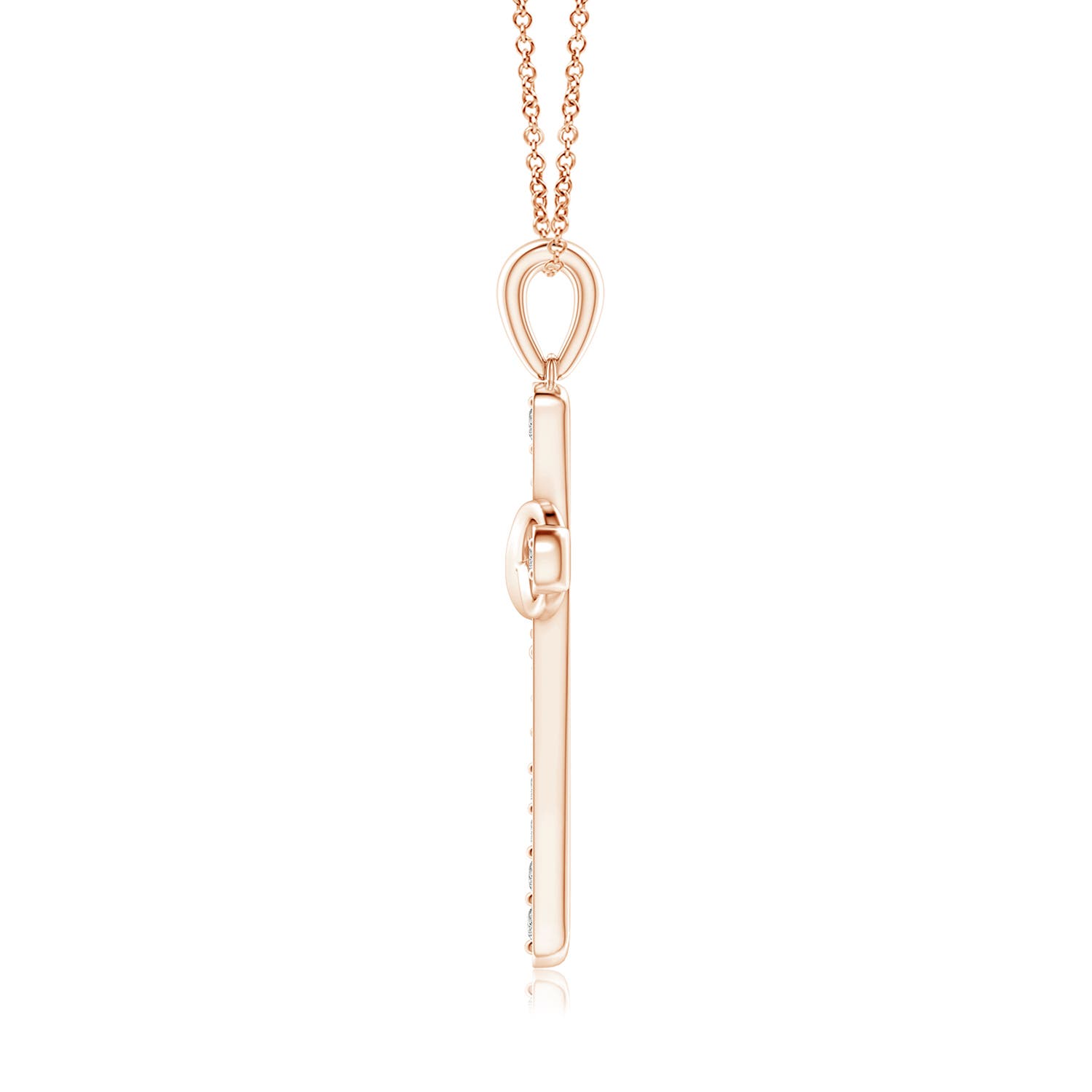 K, I3 / 0.17 CT / 14 KT Rose Gold