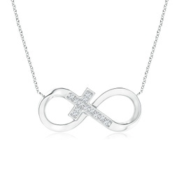 Infinity Platinum Diamond Necklaces & Pendants
