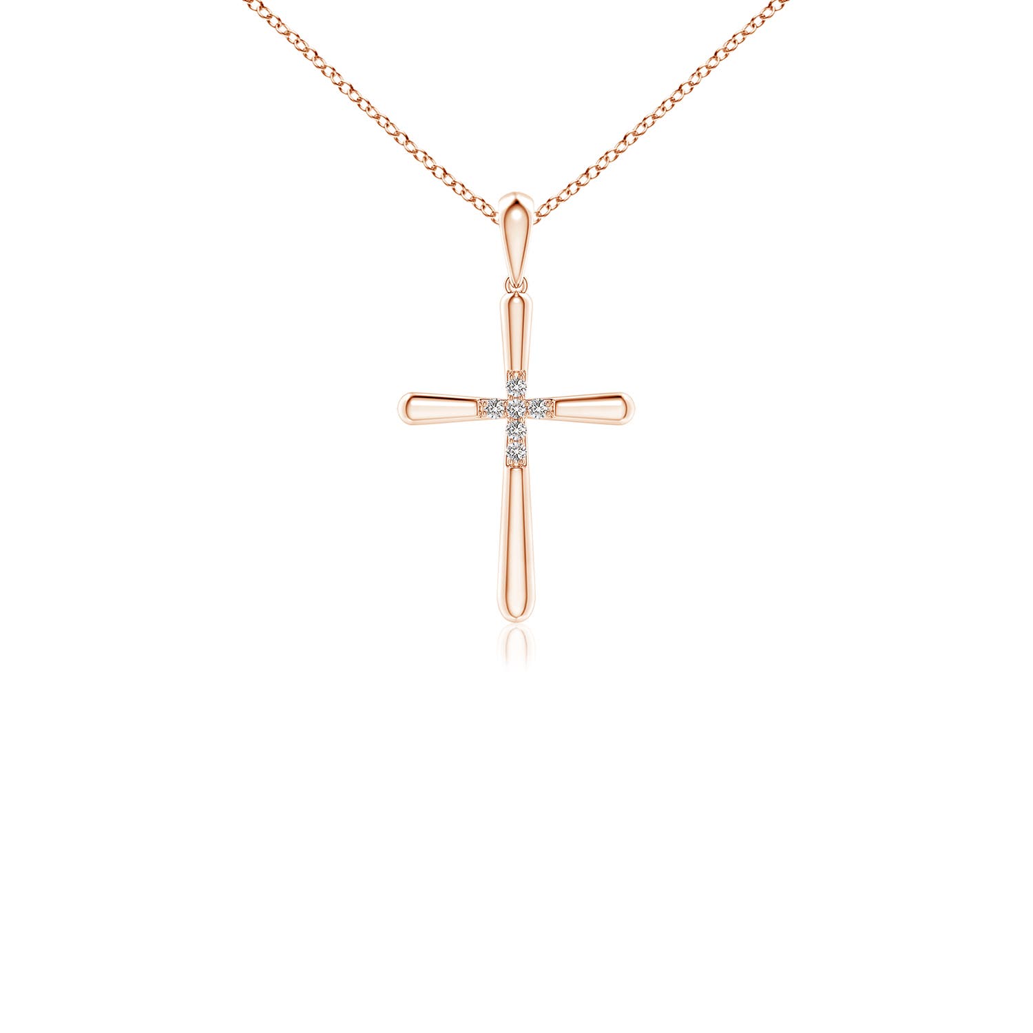 I-J, I1-I2 / 0.05 CT / 14 KT Rose Gold