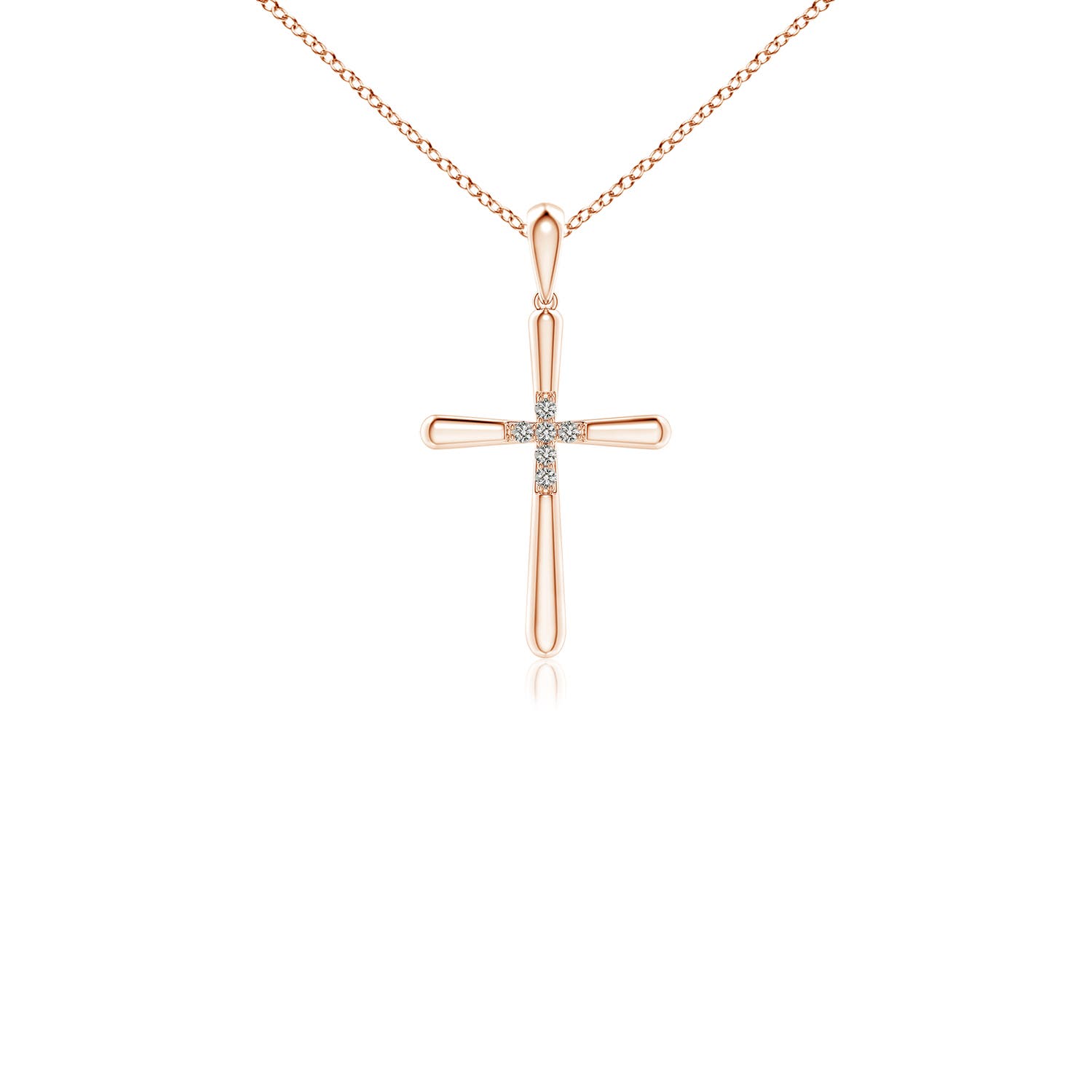 K, I3 / 0.05 CT / 14 KT Rose Gold