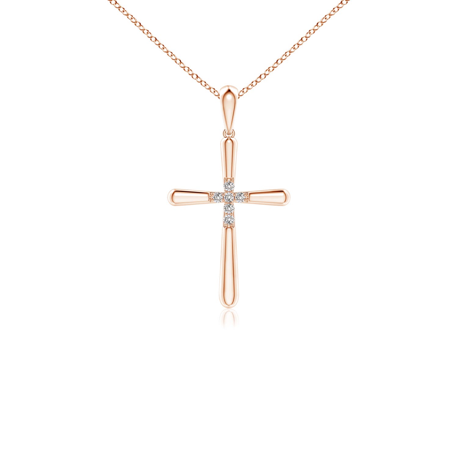 I-J, I1-I2 / 0.07 CT / 14 KT Rose Gold