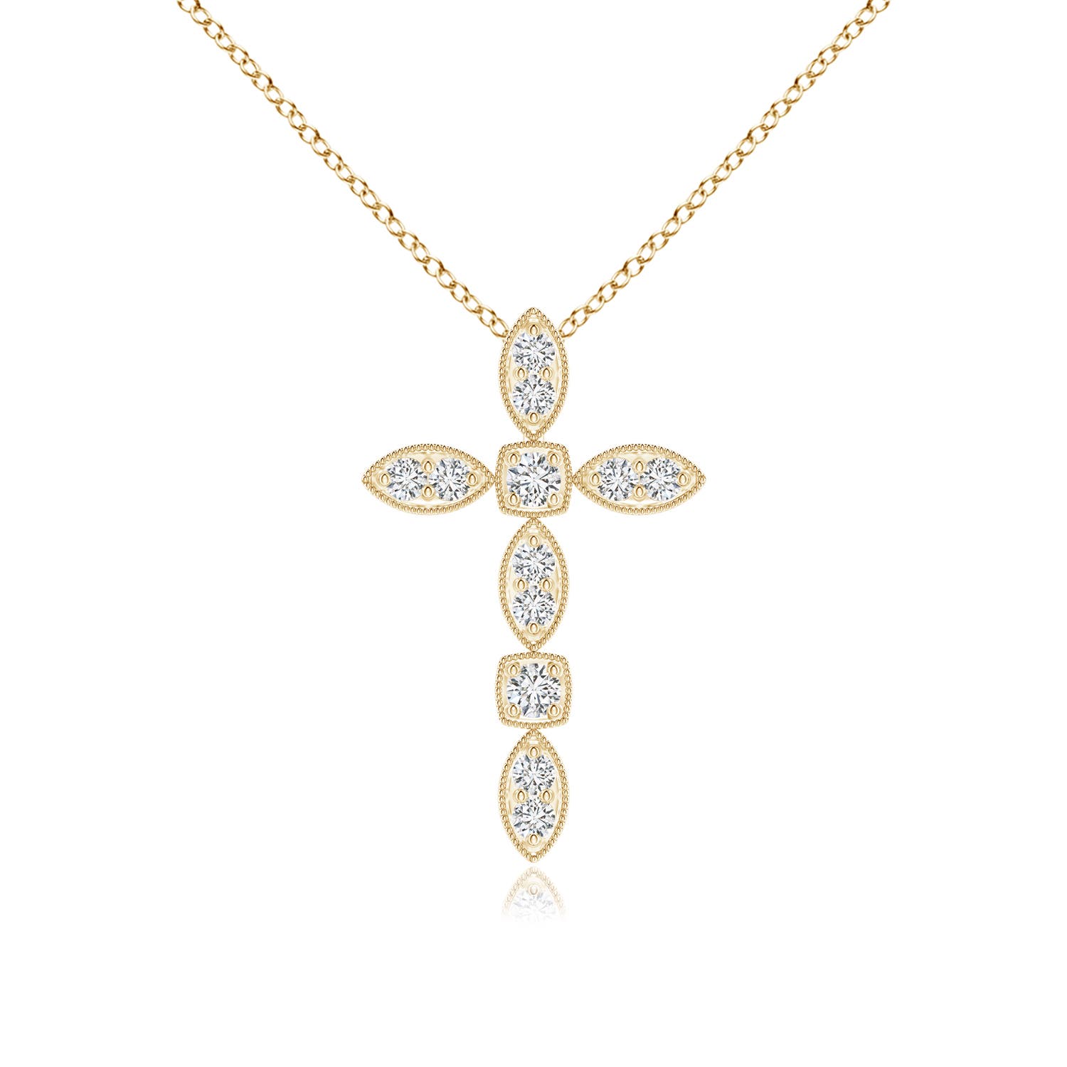 H, SI2 / 0.11 CT / 14 KT Yellow Gold