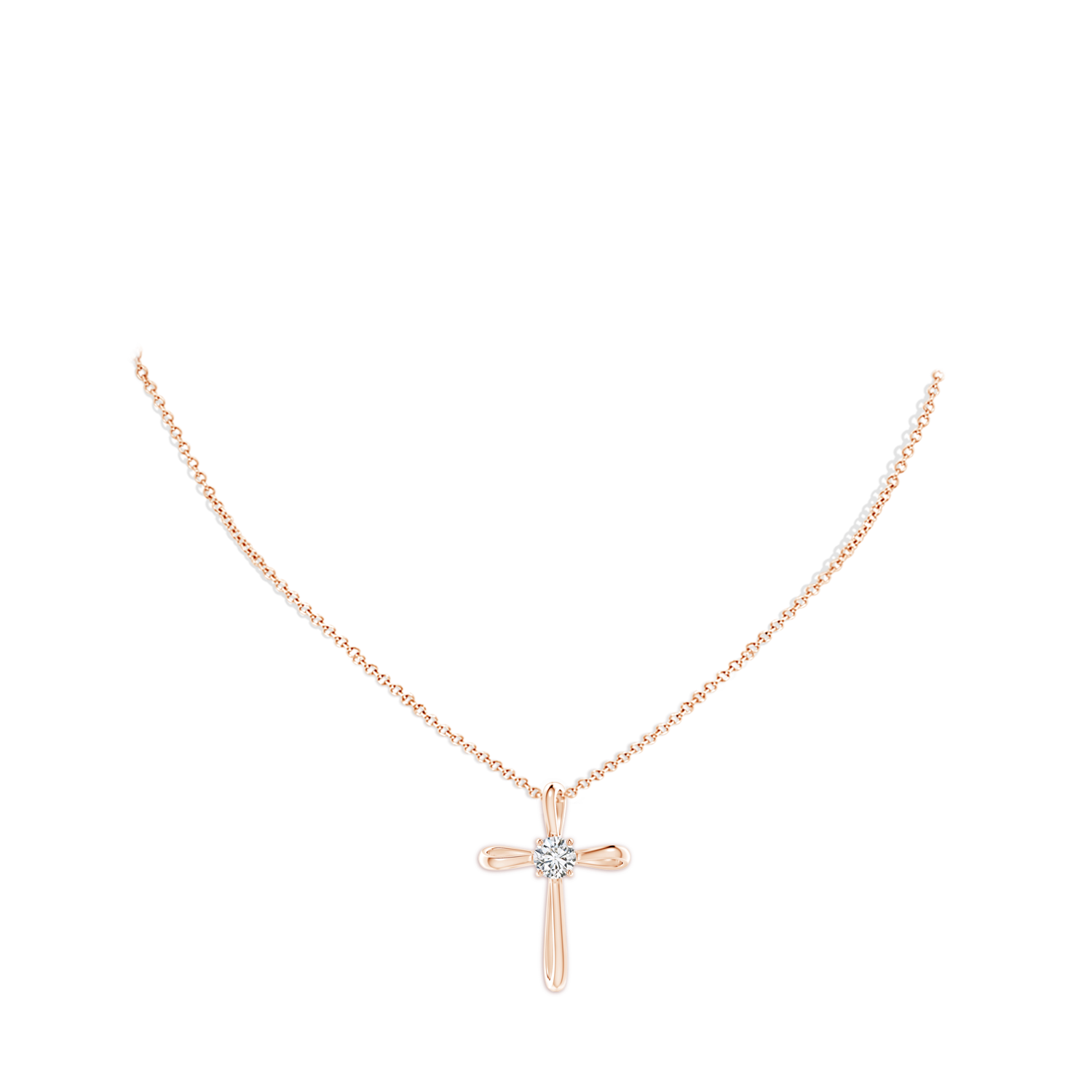 H, SI2 / 0.5 CT / 18 KT Rose Gold