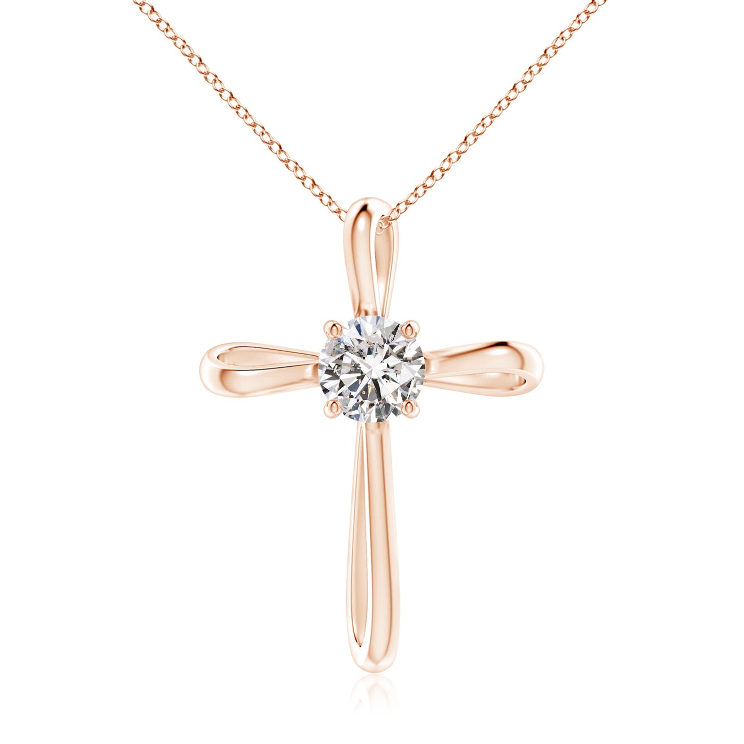 I-J, I1-I2 / 1 CT / 18 KT Rose Gold