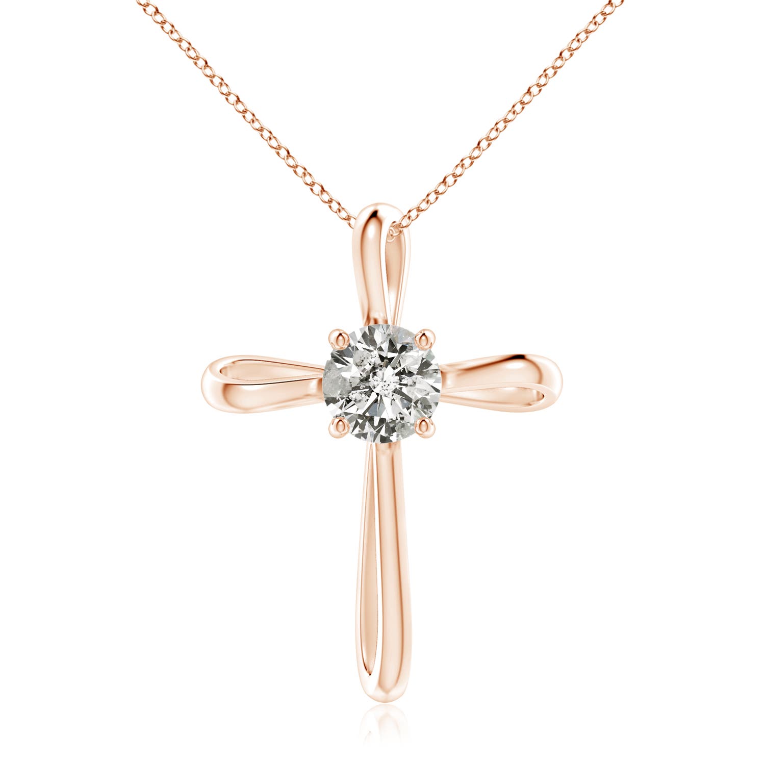 K, I3 / 1.5 CT / 18 KT Rose Gold