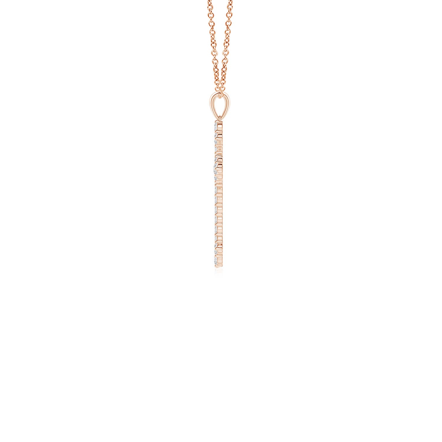 H, SI2 / 0.35 CT / 14 KT Rose Gold