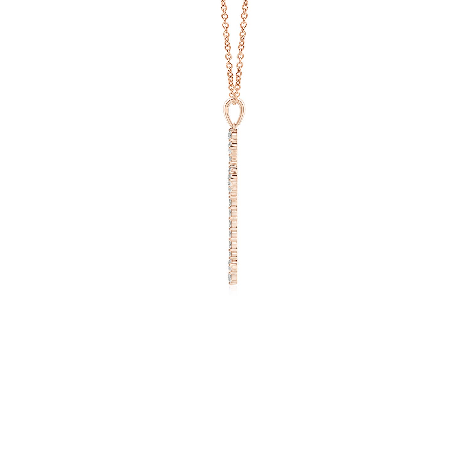 K, I3 / 0.35 CT / 14 KT Rose Gold