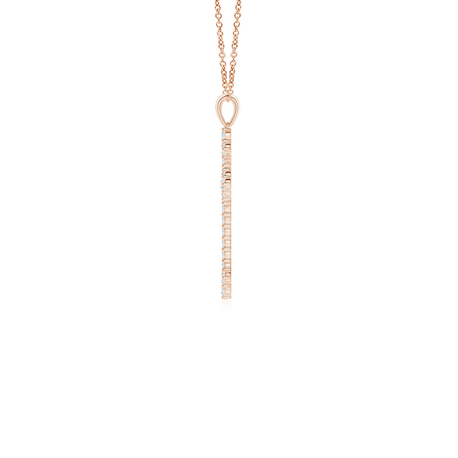 G, VS2 / 0.51 CT / 14 KT Rose Gold