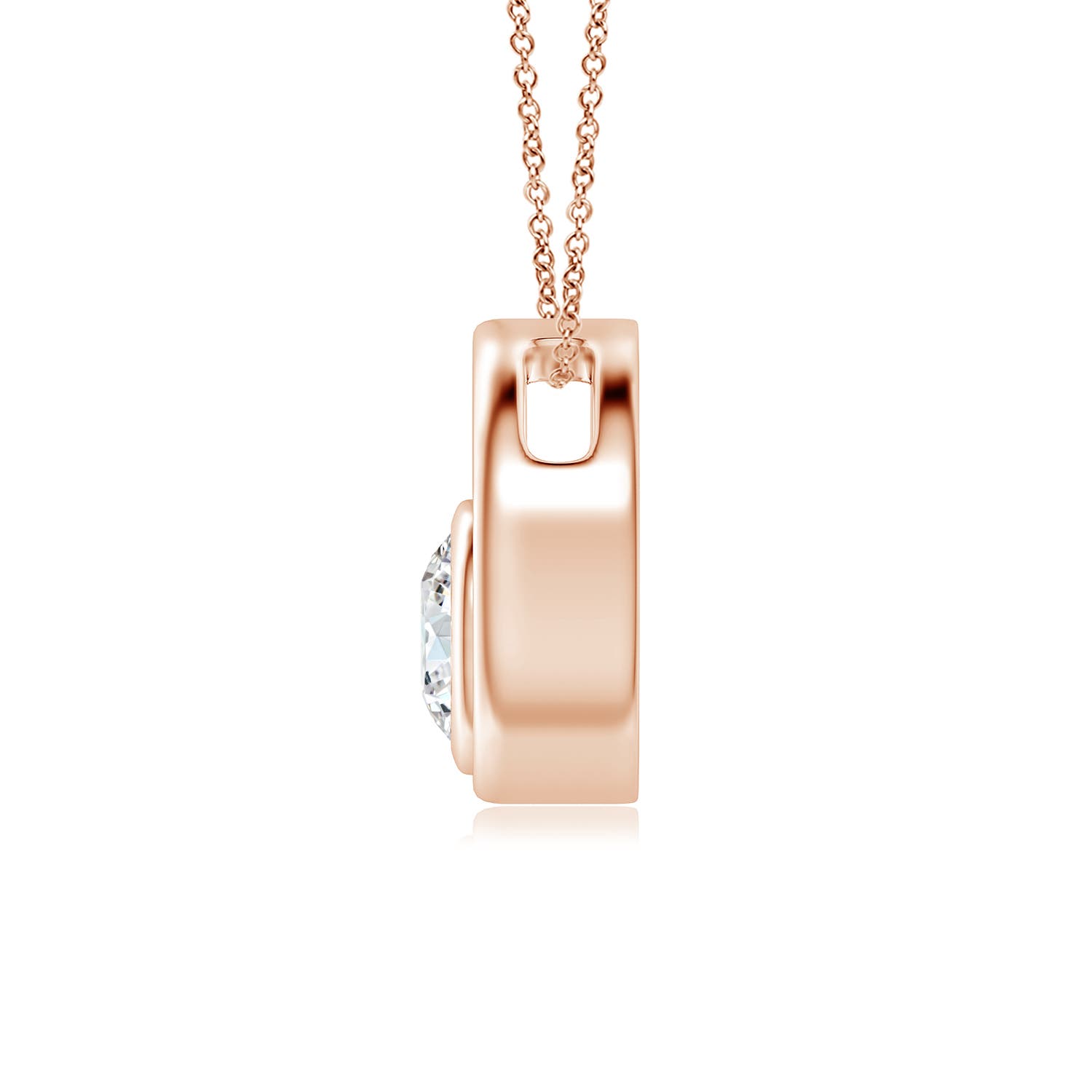 F-G, VS / 0.33 CT / 14 KT Rose Gold