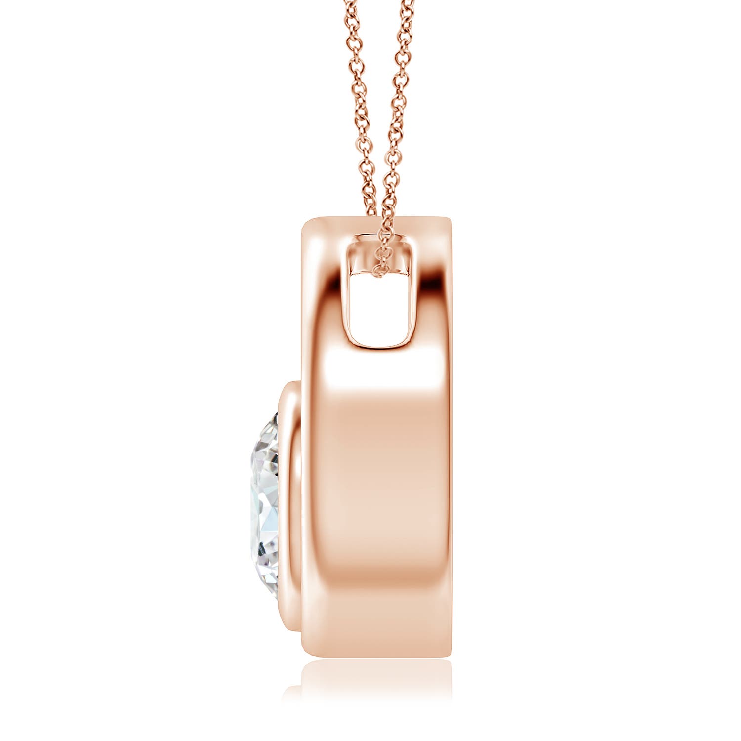 F-G, VS / 0.75 CT / 14 KT Rose Gold