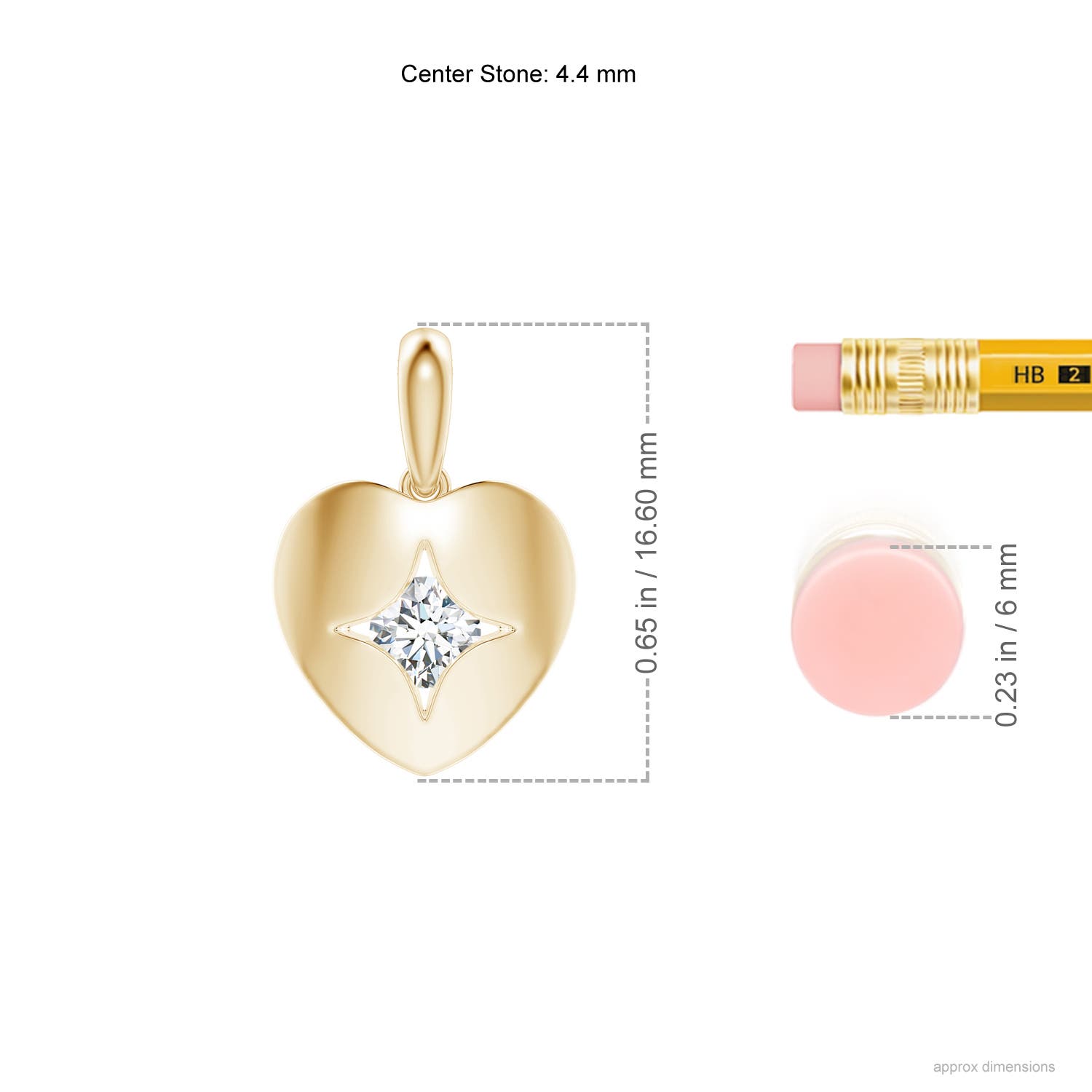 G, VS2 / 0.33 CT / 14 KT Yellow Gold