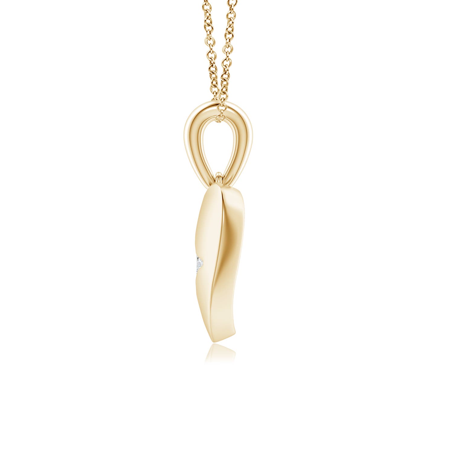 H, SI2 / 0.33 CT / 14 KT Yellow Gold