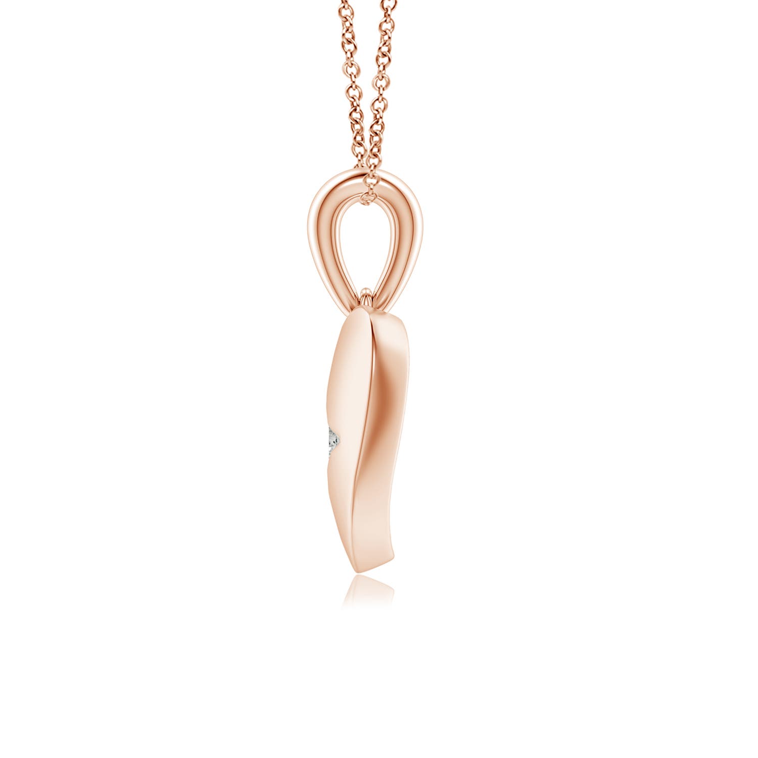 K, I3 / 0.33 CT / 14 KT Rose Gold