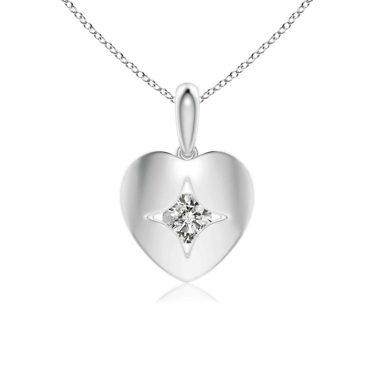 K, I3 / 0.33 CT / 14 KT White Gold