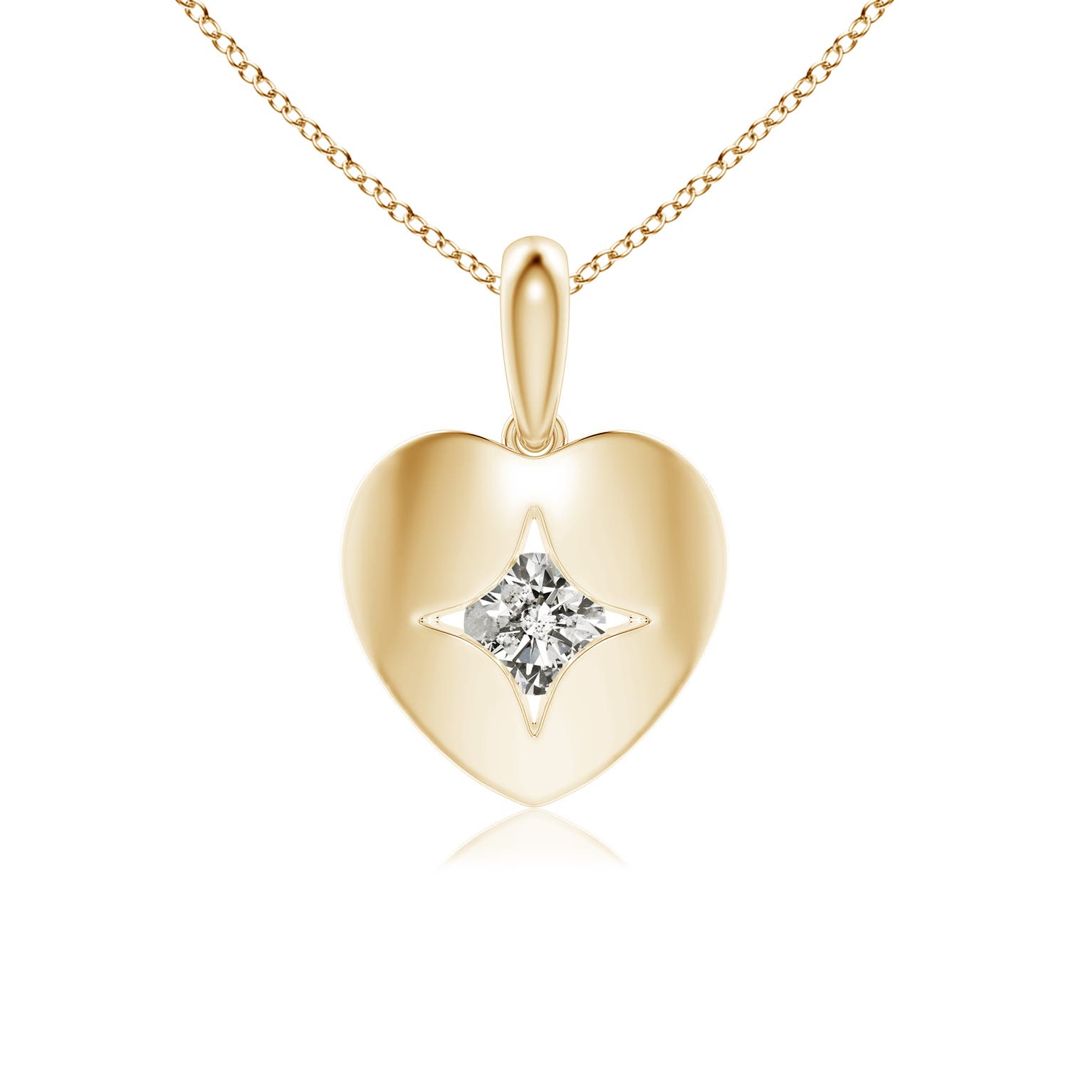 K, I3 / 0.33 CT / 14 KT Yellow Gold