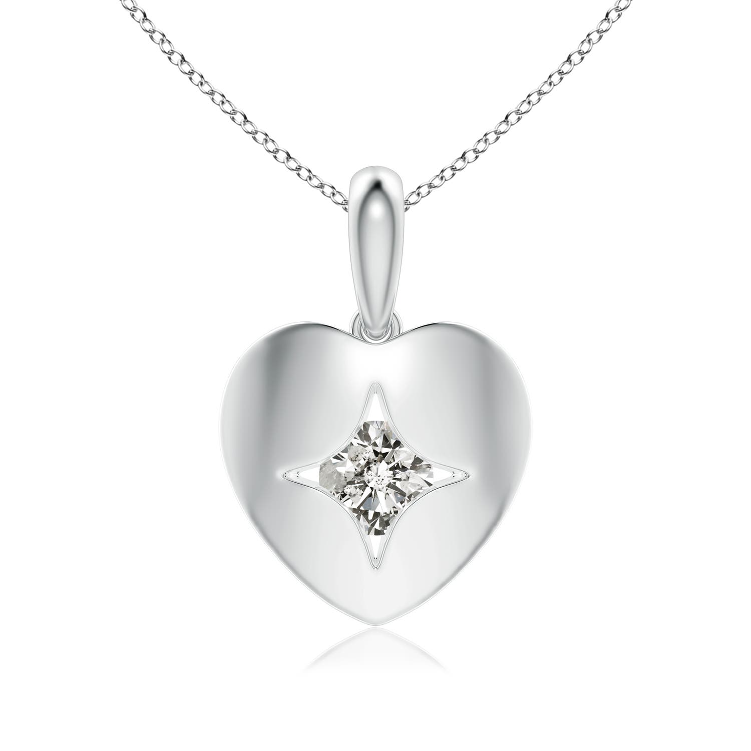 K, I3 / 0.39 CT / 14 KT White Gold