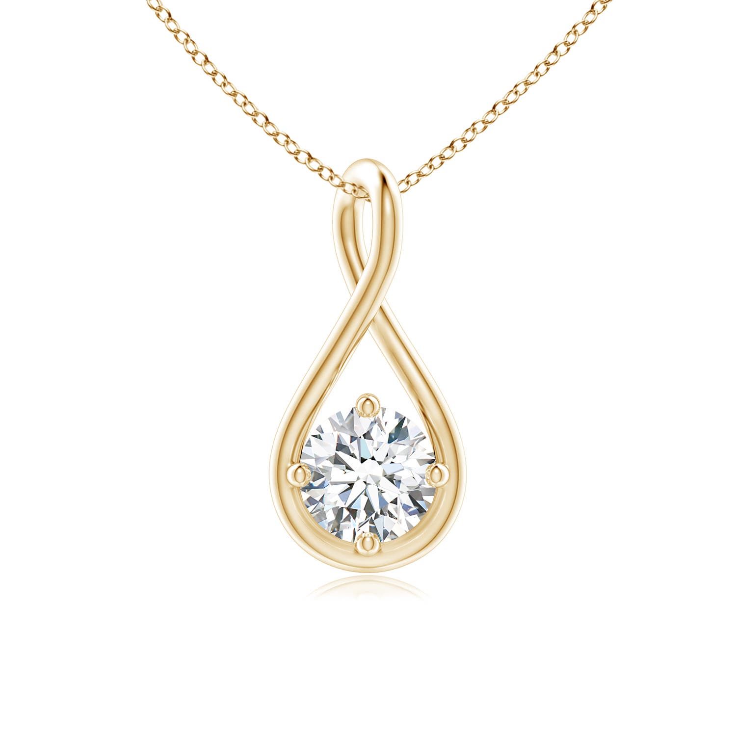 GVS2 / 0.33 CT / 14 KT Yellow Gold