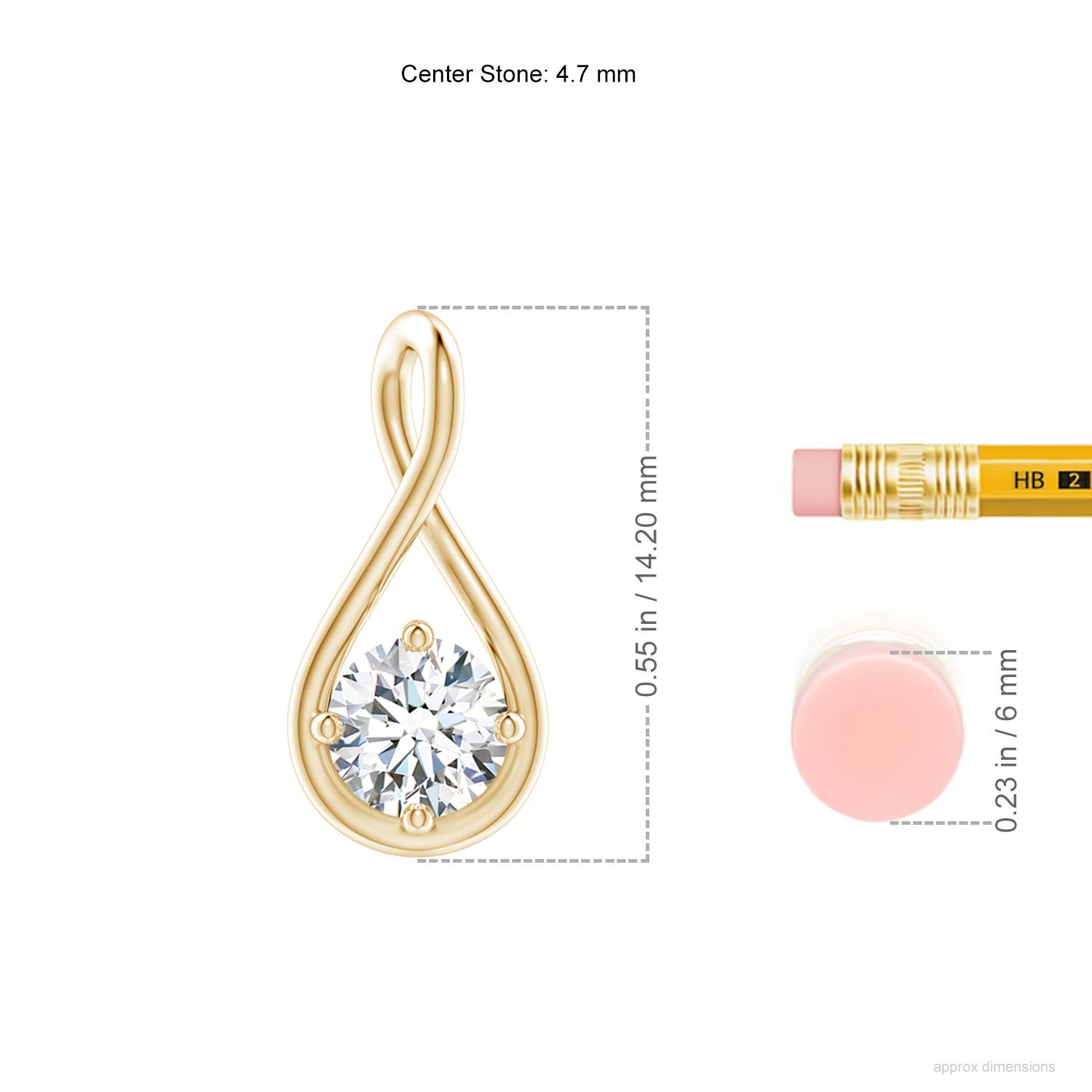 GVS2 / 0.39 CT / 14 KT Yellow Gold