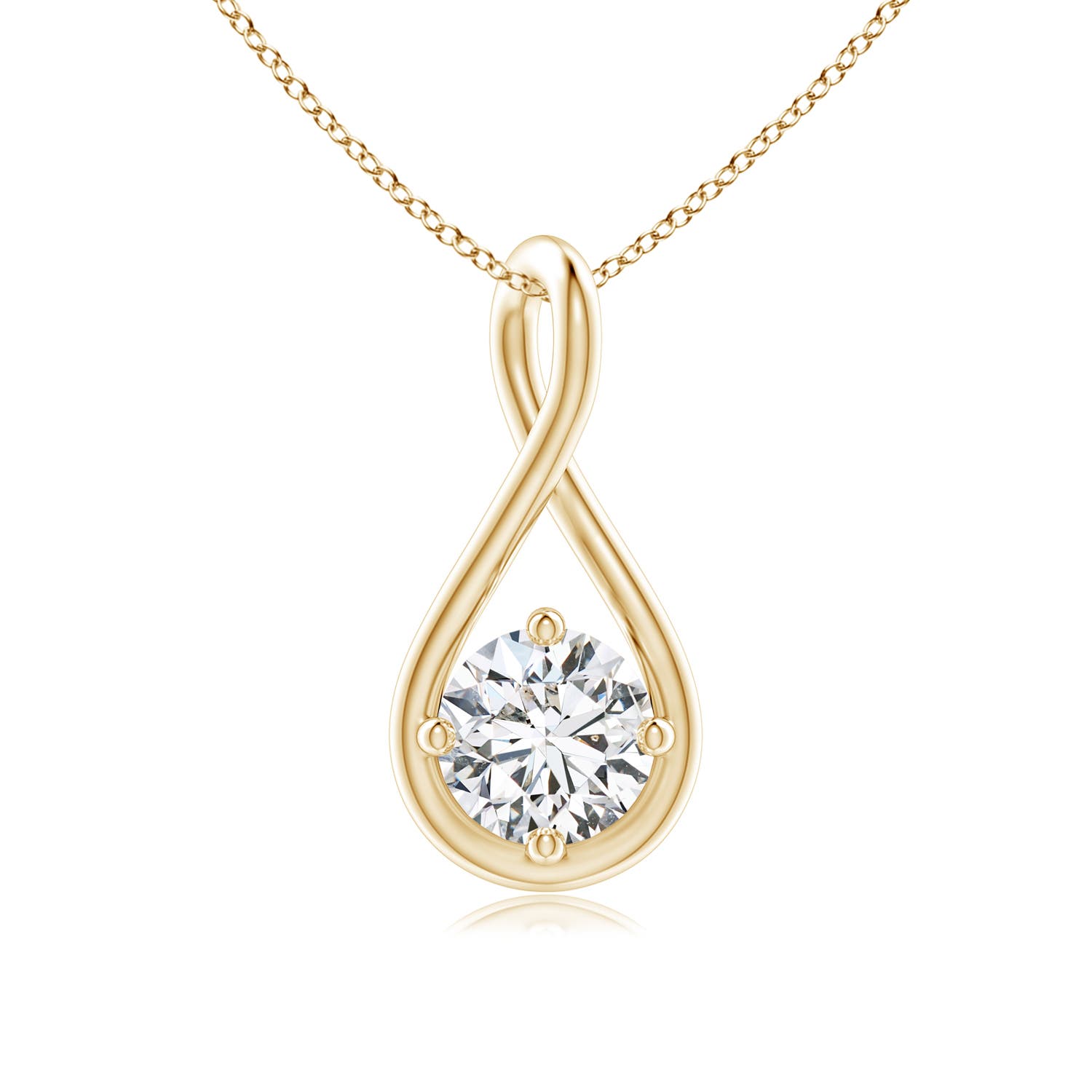 HSI2 / 0.39 CT / 14 KT Yellow Gold