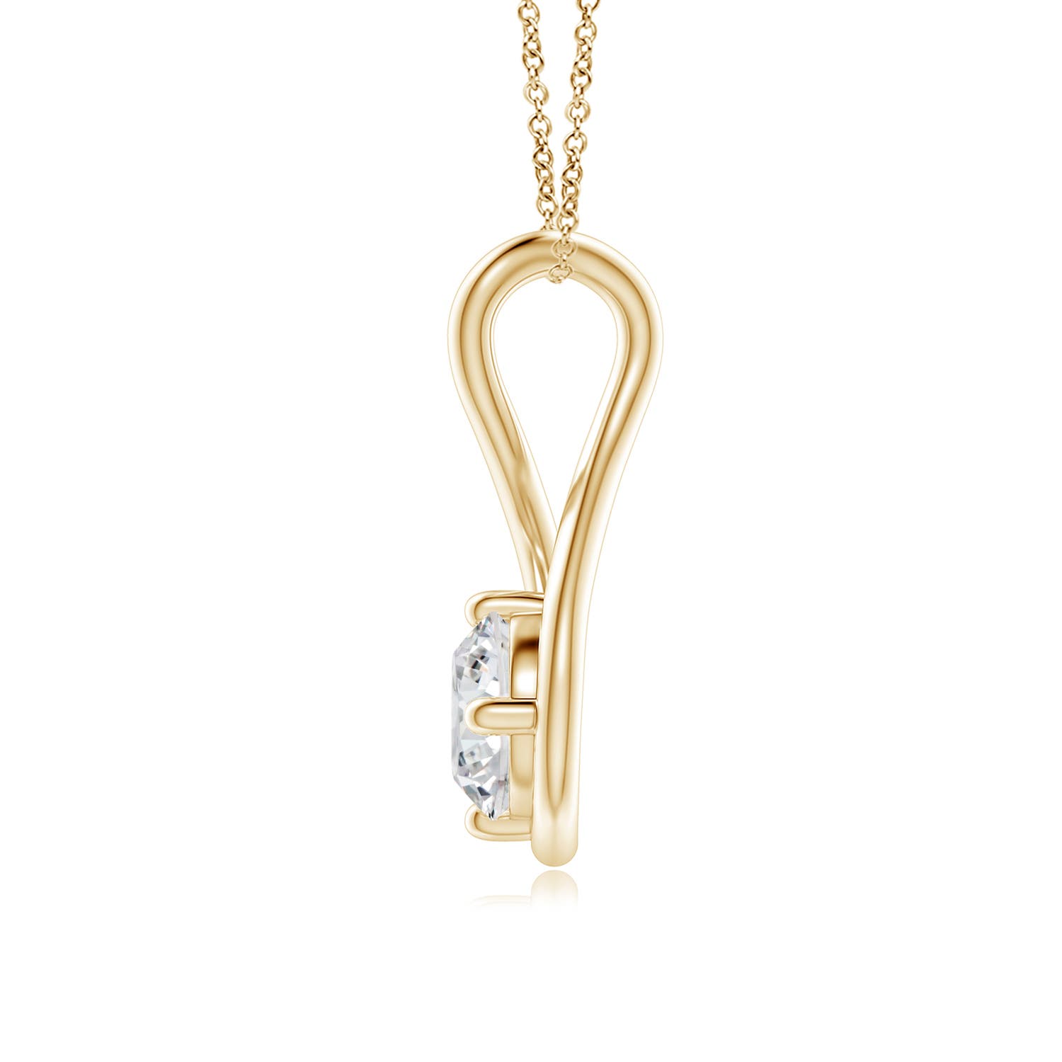 HSI2 / 0.39 CT / 14 KT Yellow Gold