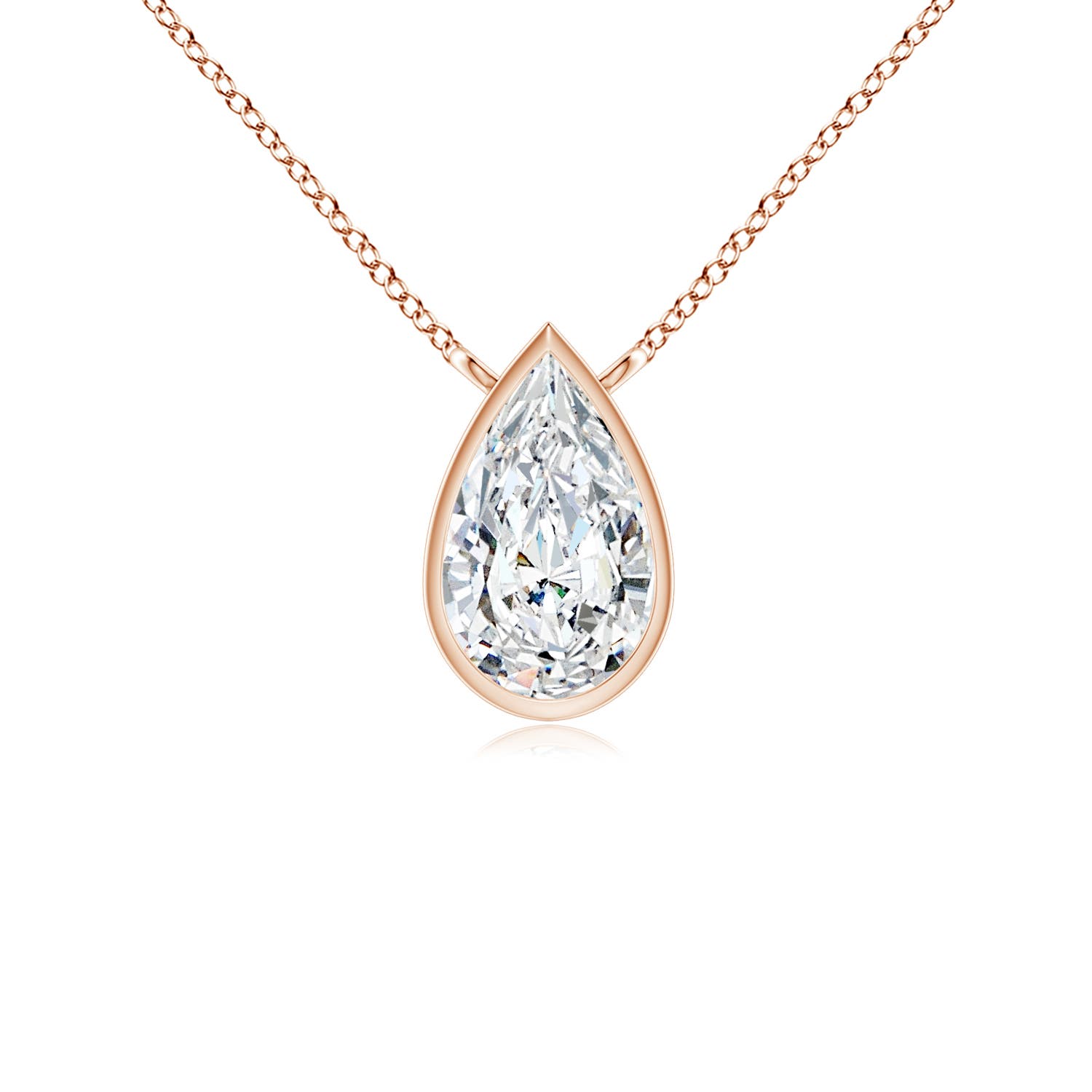 G, VS2 / 0.1 CT / 14 KT Rose Gold