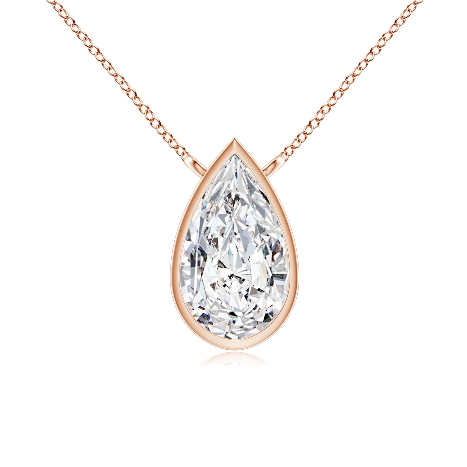 H, SI2 / 0.2 CT / 14 KT Rose Gold