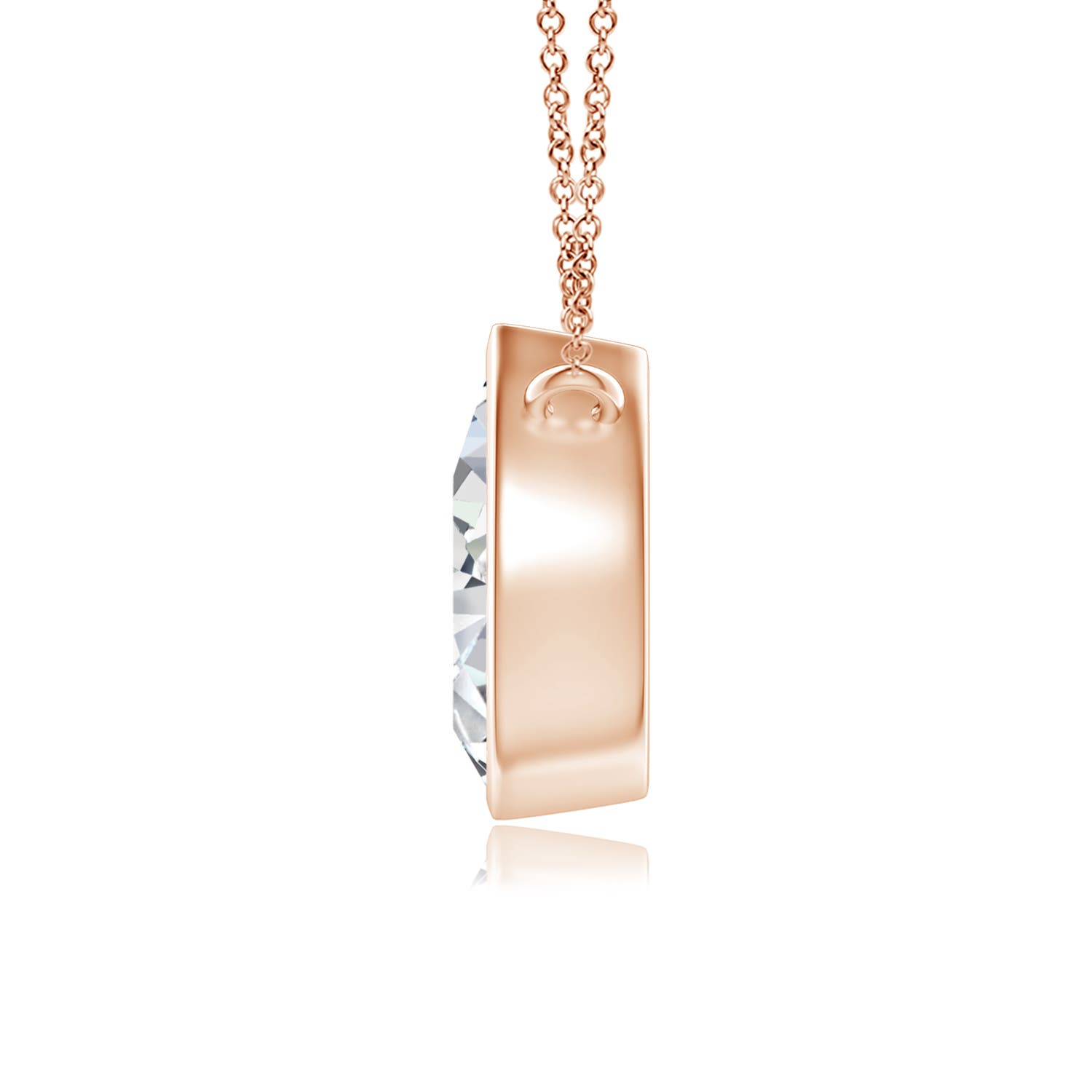 H, SI2 / 0.2 CT / 14 KT Rose Gold