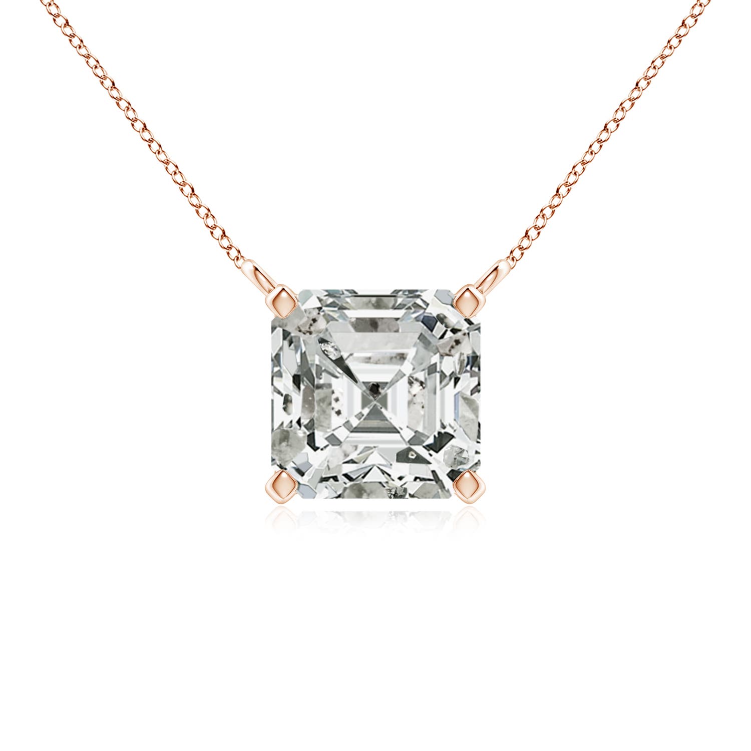 K, I3 / 2 CT / 18 KT Rose Gold