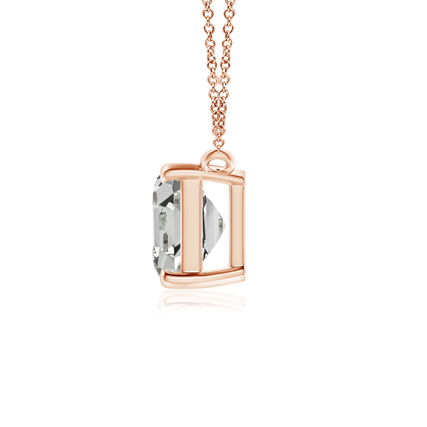 K, I3 / 2 CT / 18 KT Rose Gold