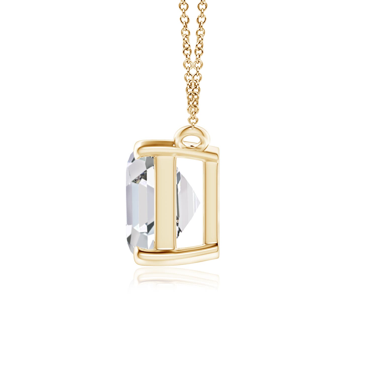 H, SI2 / 3 CT / 18 KT Yellow Gold