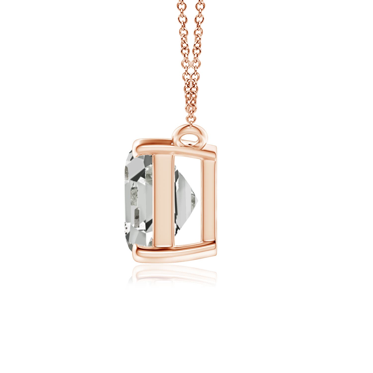 K, I3 / 3 CT / 18 KT Rose Gold