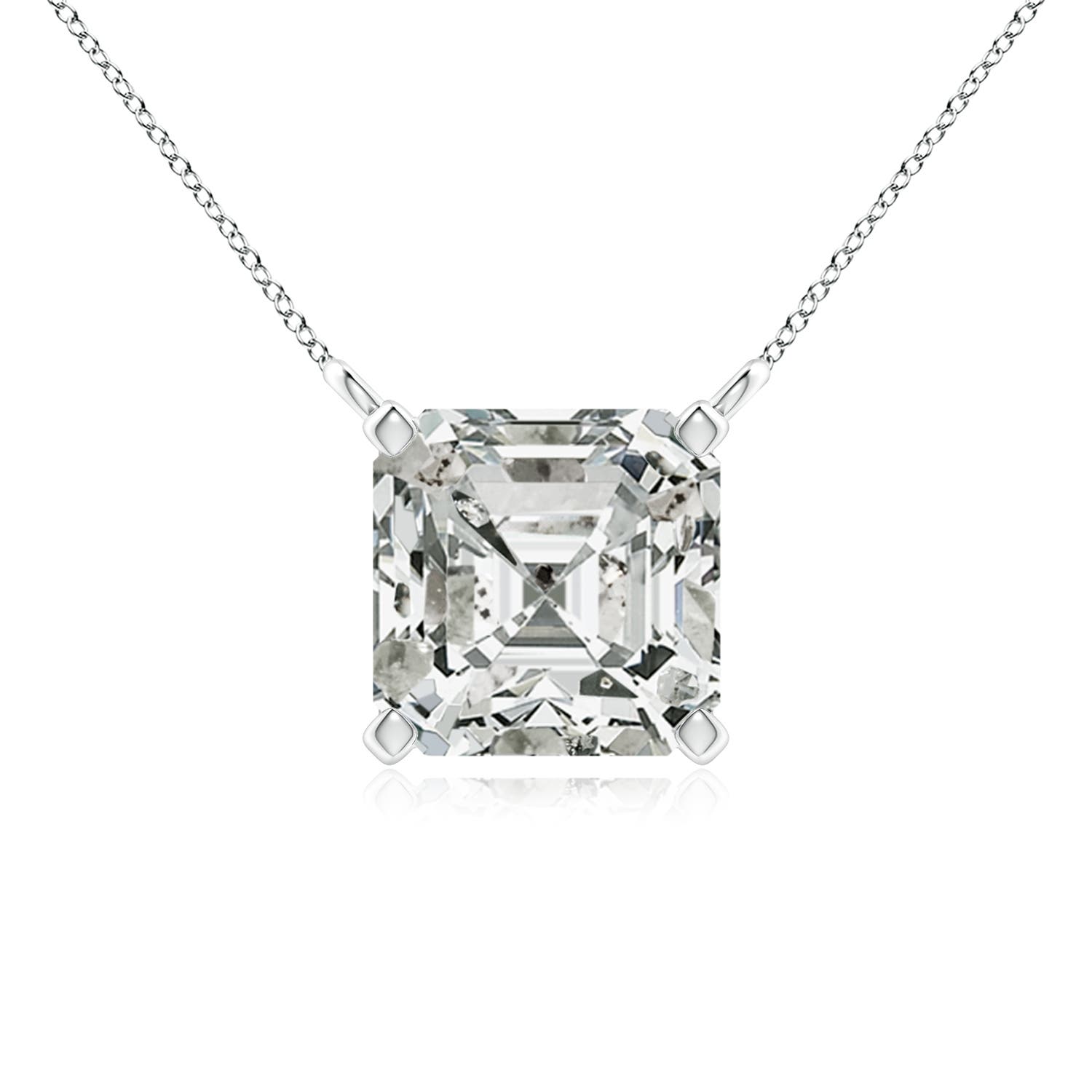 K, I3 / 3 CT / 18 KT White Gold