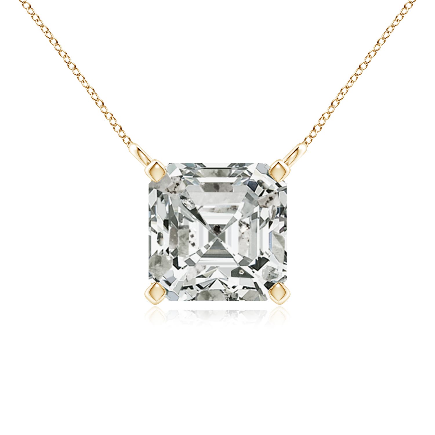 K, I3 / 3 CT / 18 KT Yellow Gold