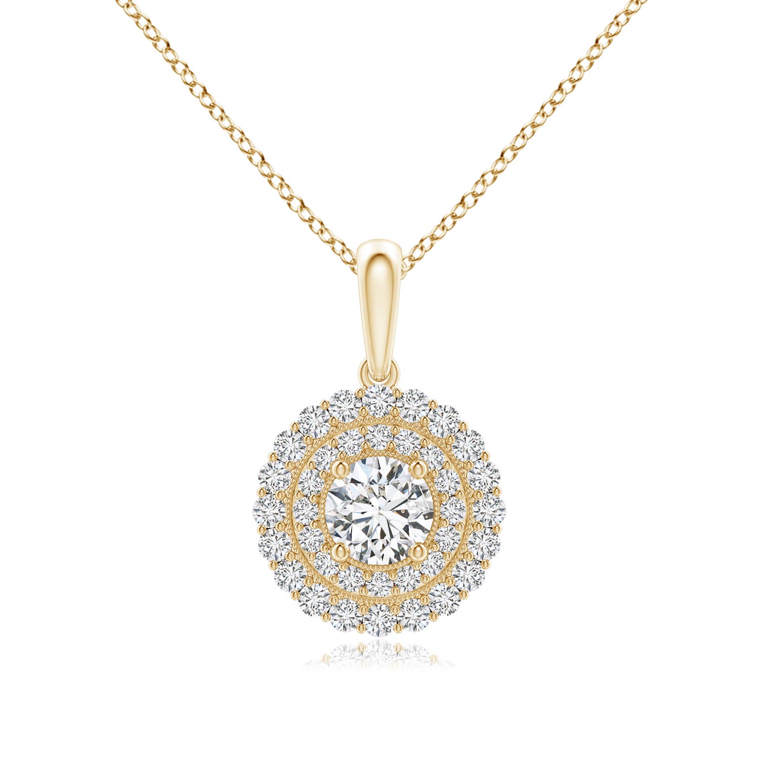 H, SI2 / 0.99 CT / 14 KT Yellow Gold